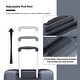 preview thumbnail 7 of 7, PP Luggage Sets Hardshell Suitcase Lightweight Durable Suitcase with TSA Lock & 4 Double Spinner Wheels 3-Piece Set (20/24/28)