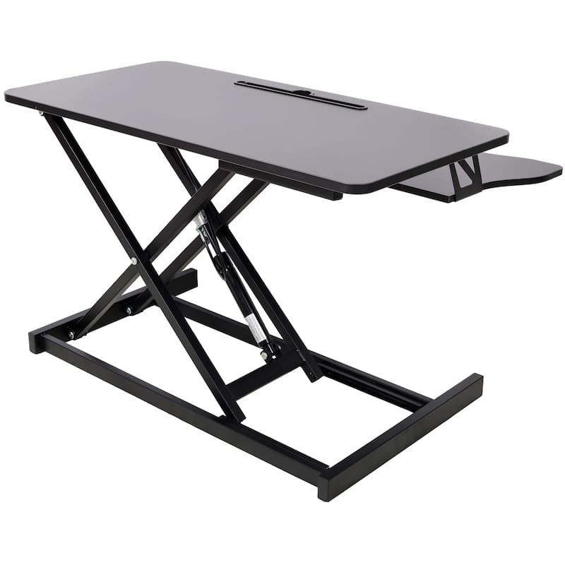 Adjustable Height Standing Laptop Desk,Adjustable Sit to Stand Up Workstation with Keyboard Tray