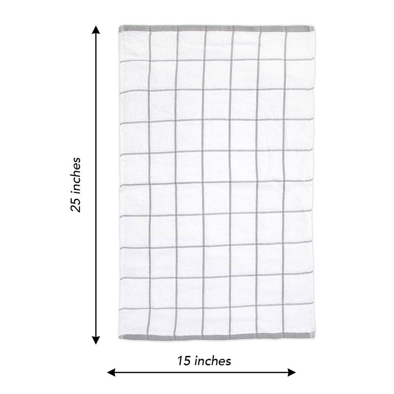 Cooks Linen Kitchen Towels - 12 Pack - 15x25