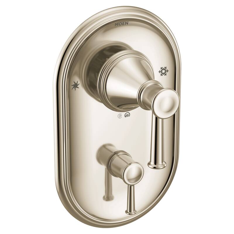 Moen Belfield 3 Function Pressure Balanced Valve Trim Only with Double - Polished Nickel