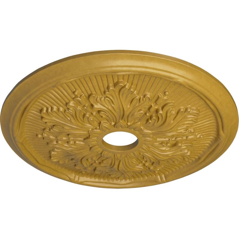 23 3/4"OD x 3 5/8"ID x 1 7/8"P Luton Leaf Ceiling Medallion