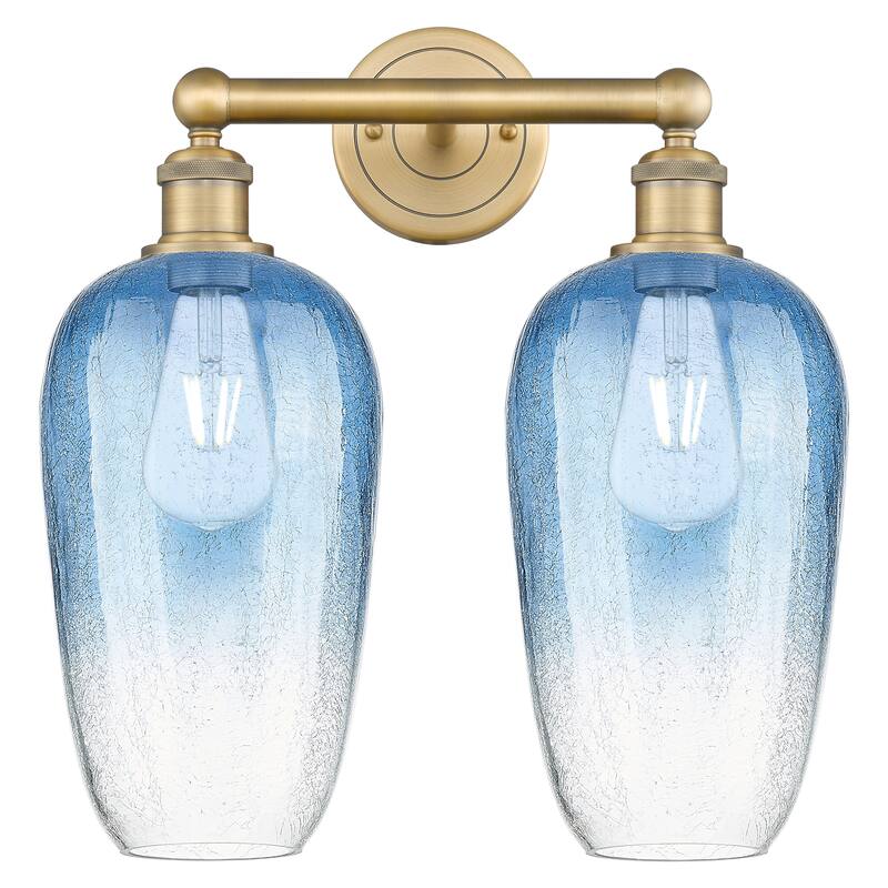 Innovations Lighting Endless Possibilities Edison - Brookhaven Flute - 2 Light 16" Bath Vanity Light