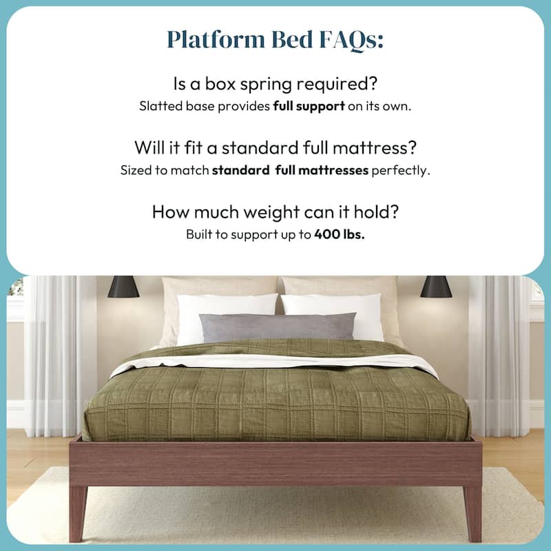 Now Furniture Full Platform Bed