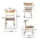 preview thumbnail 31 of 58, Idalia Mid-Century Modern 7 Piece Dining Set by Christopher Knight Home