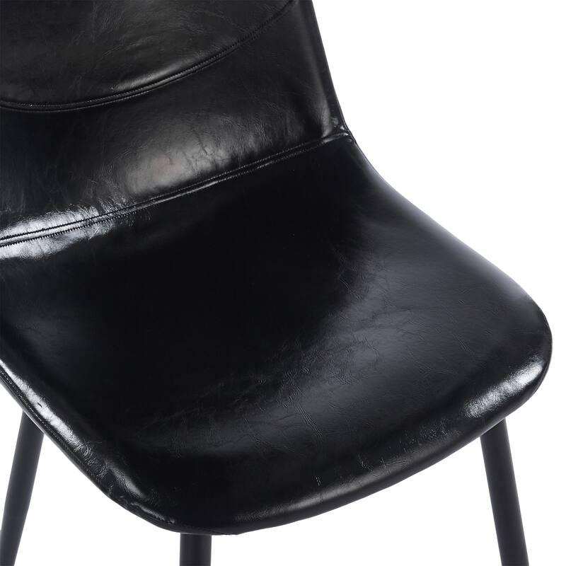 Set of 4 PVC Dining Chairs