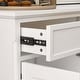 preview thumbnail 11 of 33, 59.1''Sideboard Buffet White Mid-Century Modern Contemporary Lacquered Credenza with Drawers and Doors
