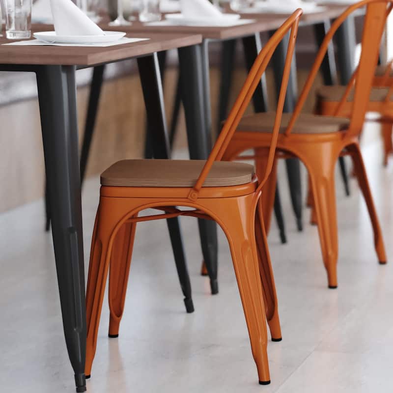 All-Weather Commercial Stack Chair & Poly Resin Seat