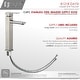 preview thumbnail 10 of 34, Single Hole Single-Handle Vessel Bathroom Faucet - Faucet Height: 12" | Spout Height: 8 3/4"