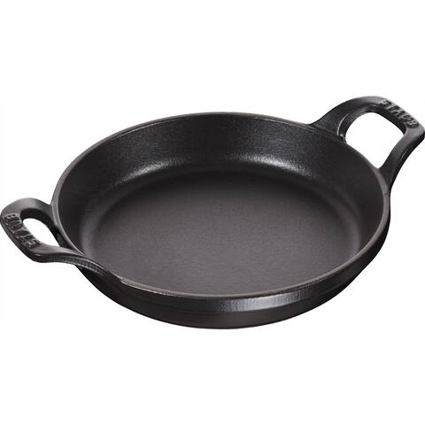 STAUB Cast Iron 7.5-inch Round Gratin Baking Dish