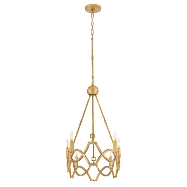 Hinkley Lighting 45785 Leona 8 Light 49" Wide Taper Candle Style