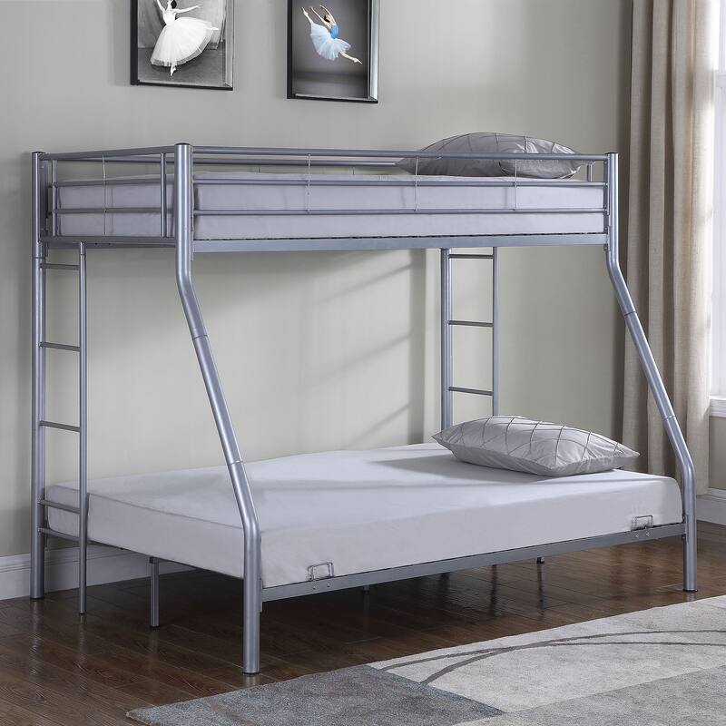 Hayward Contemporary Metal Frame Bunk Bed