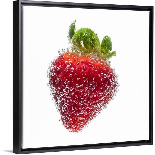 Shop Strawberry Fruit Submerged In Water And Covered In