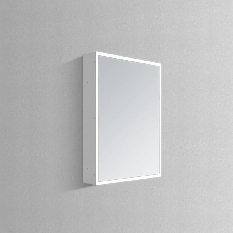 Modern Mirrors Jupiter illuminated Cabinet Vanity Mirror LED Mirrored Door Cabinet - 32*24 - 32*24