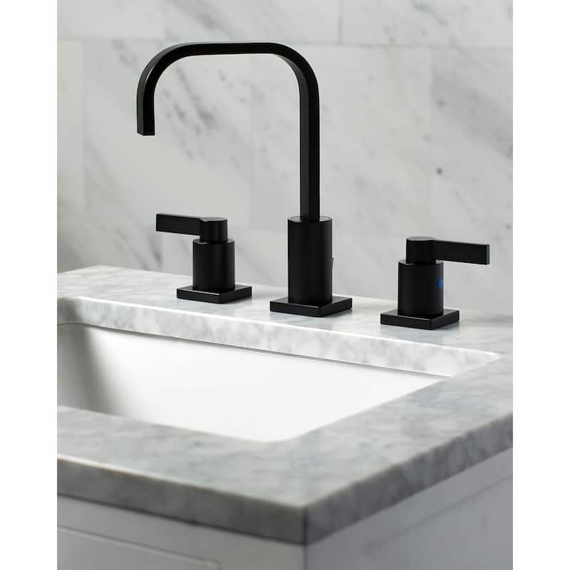 Kingston Brass NuvoFusion 1.2 GPM Widespread Bathroom Faucet with