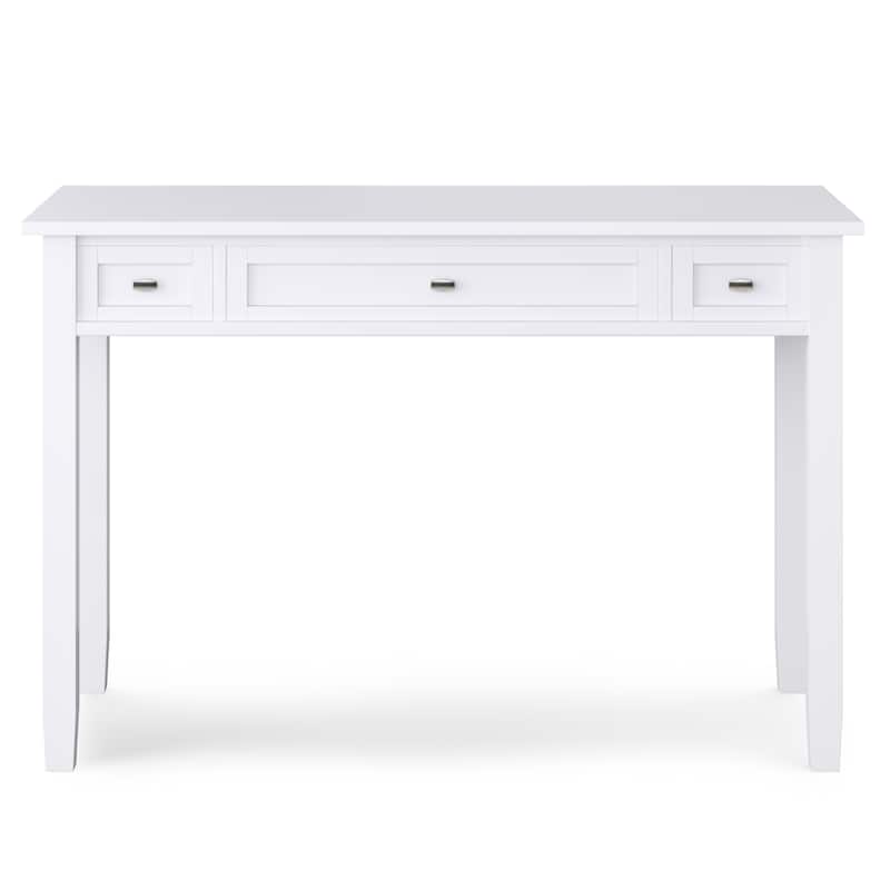 WYNDENHALL Norfolk Solid Wood Transitional Writing Office Desk