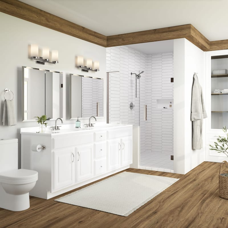 Design House 215814 Concord 72" Double Free Standing Vanity Cabinet