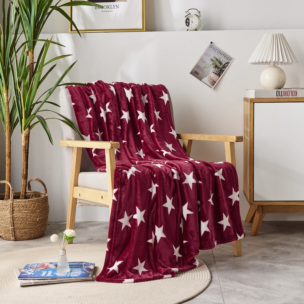 Soft Flannel Fleece Throw Blanket