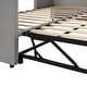 preview thumbnail 11 of 33, Twin Size Extendable Daybed, Twin to King Size Extend Daybed