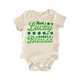 preview thumbnail 1 of 4, Not Lucky Simply Blessed Irish St. Patrick's Day - Baby Boy Girl Clothes Bodysuit Blue - 0-3M