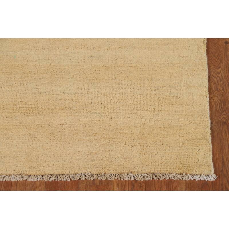 Modern Gabbeh Oriental Foyer Rug Handmade Contemporary Wool Carpet - 2'7"x 3'11"