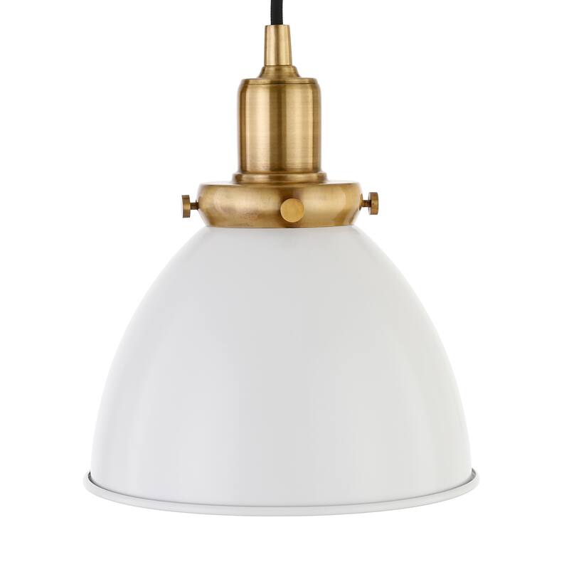 Madison 8" Wide Pendant with Metal Shade