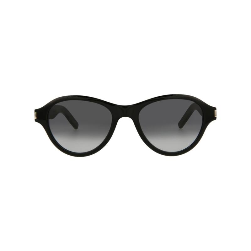 Saint Laurent Round-Frame Acetate Sunglasses - Black - One Size