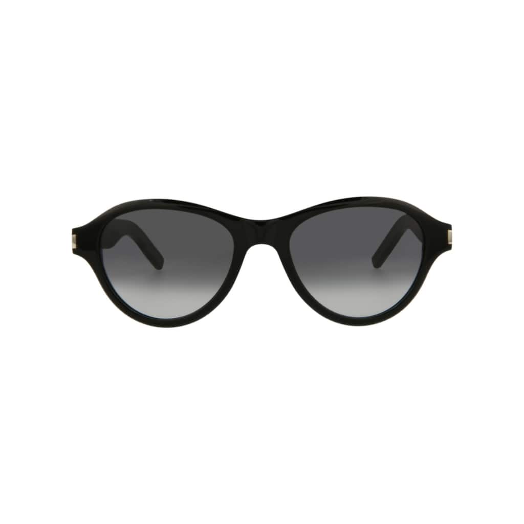 Saint Laurent Round-Frame Acetate Sunglasses - Black - One Size