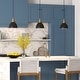 preview thumbnail 8 of 6, Madison 8" Wide Pendant with Metal Shade