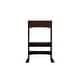 preview thumbnail 63 of 61, Kids Wooden Kitchen Step Stool with Safety Rails and Anti-Slip Mat, Kids Countertop Step Stools for Kids