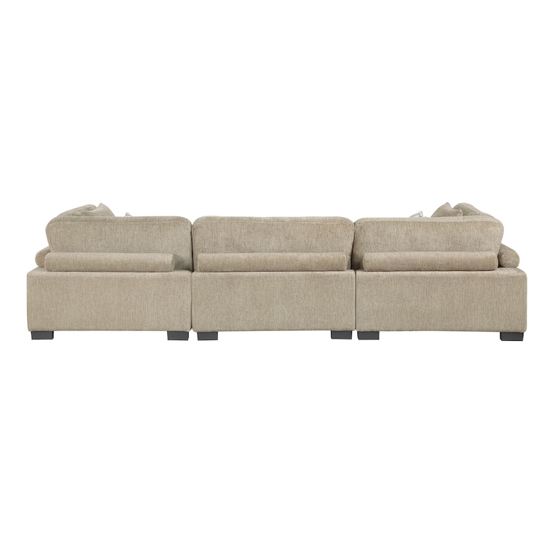 Abbeville Microfiber Living Room Sofa