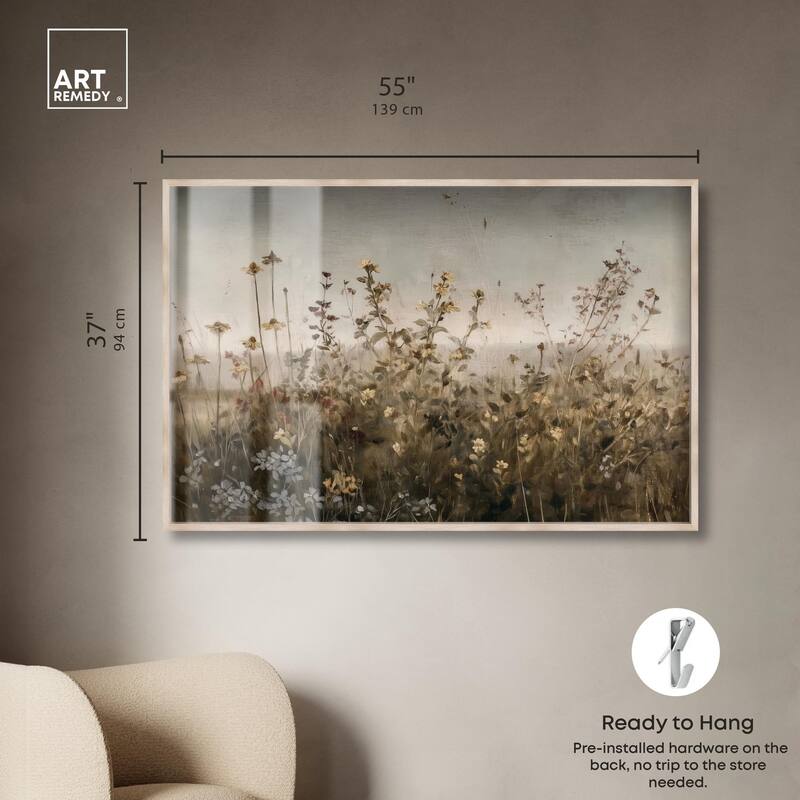 Meadow Mystique I Shadowbox by Art Remedy