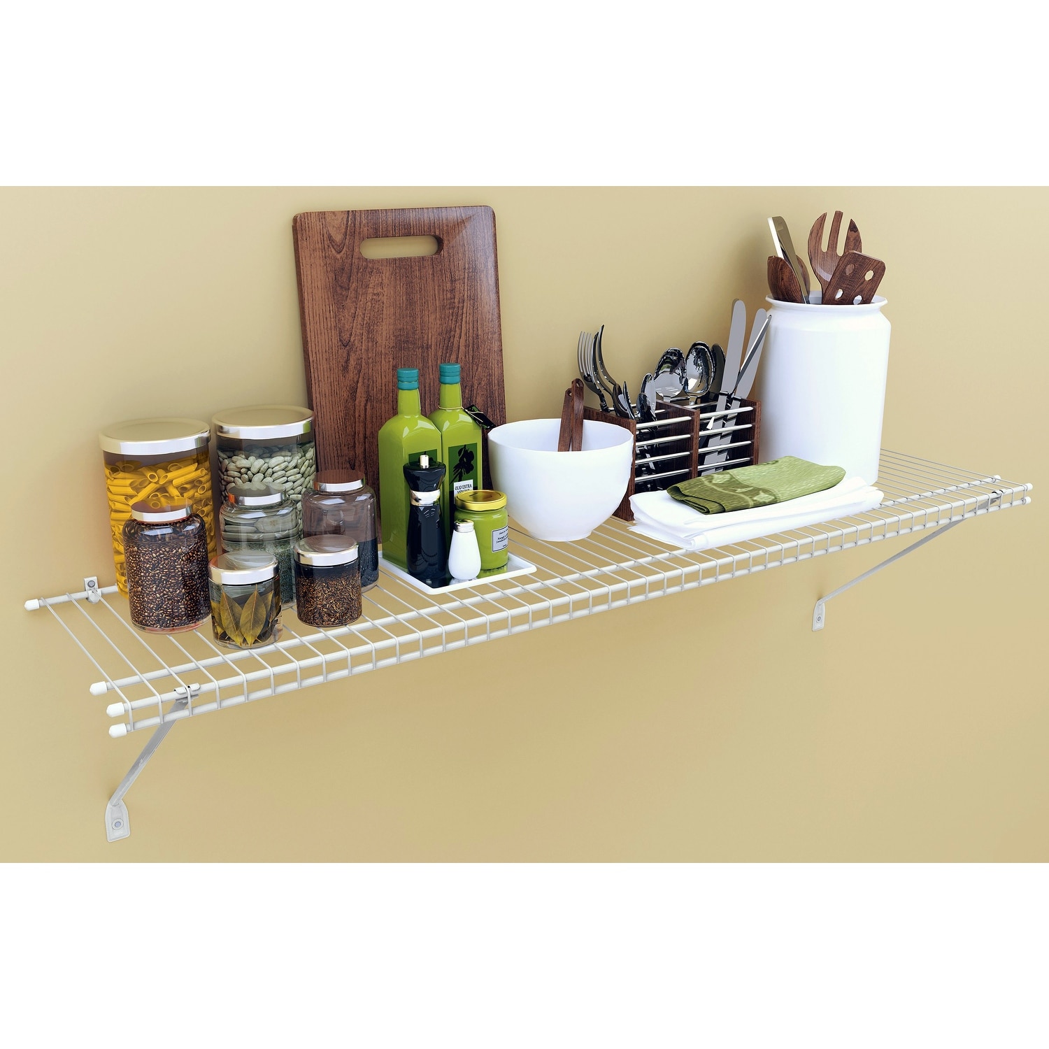 ClosetMaid White Wire Multi-purpose Storage Shelf