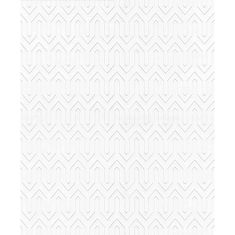 Erismann Maze Stripe Paintable Wallpaper - 20.9 in. W x 33 ft. L