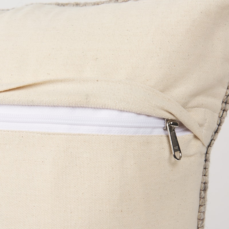 Kyle Beige Square Pillow Cover