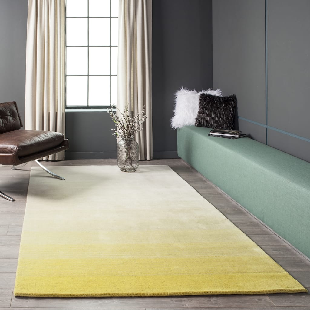 Momeni Metro Hand Tufted Wool Contemporary Geometric Area Rug.