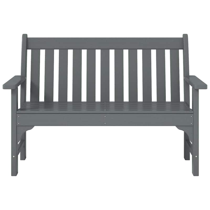 Polytrends Laguna 3-Piece Outdoor Patio Bench Set With Coffee Table