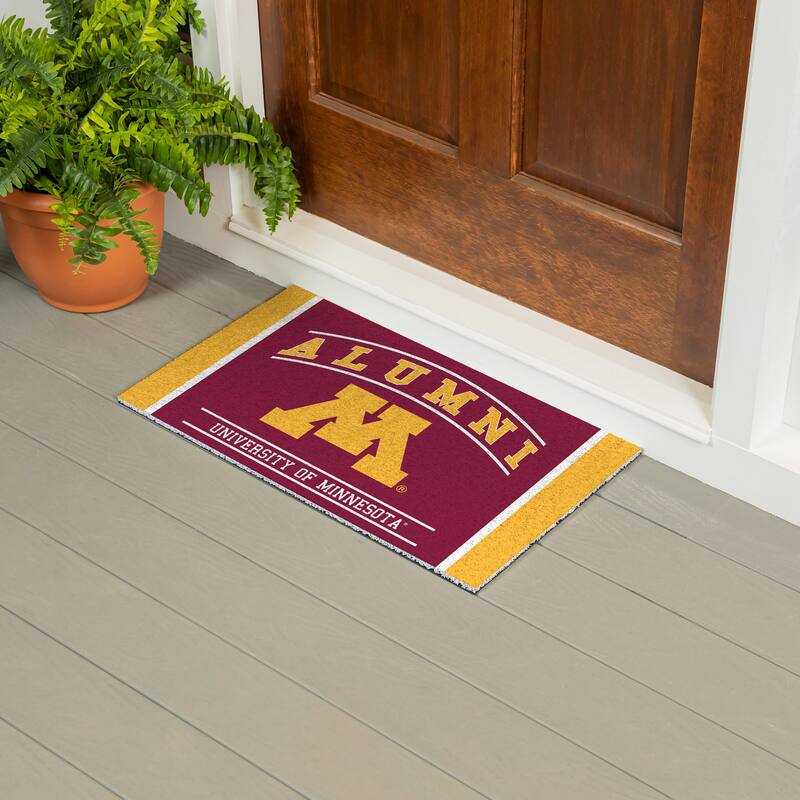 28 in. x 16 in. University of Minnesota Alumni Full Color PVC Door Mat