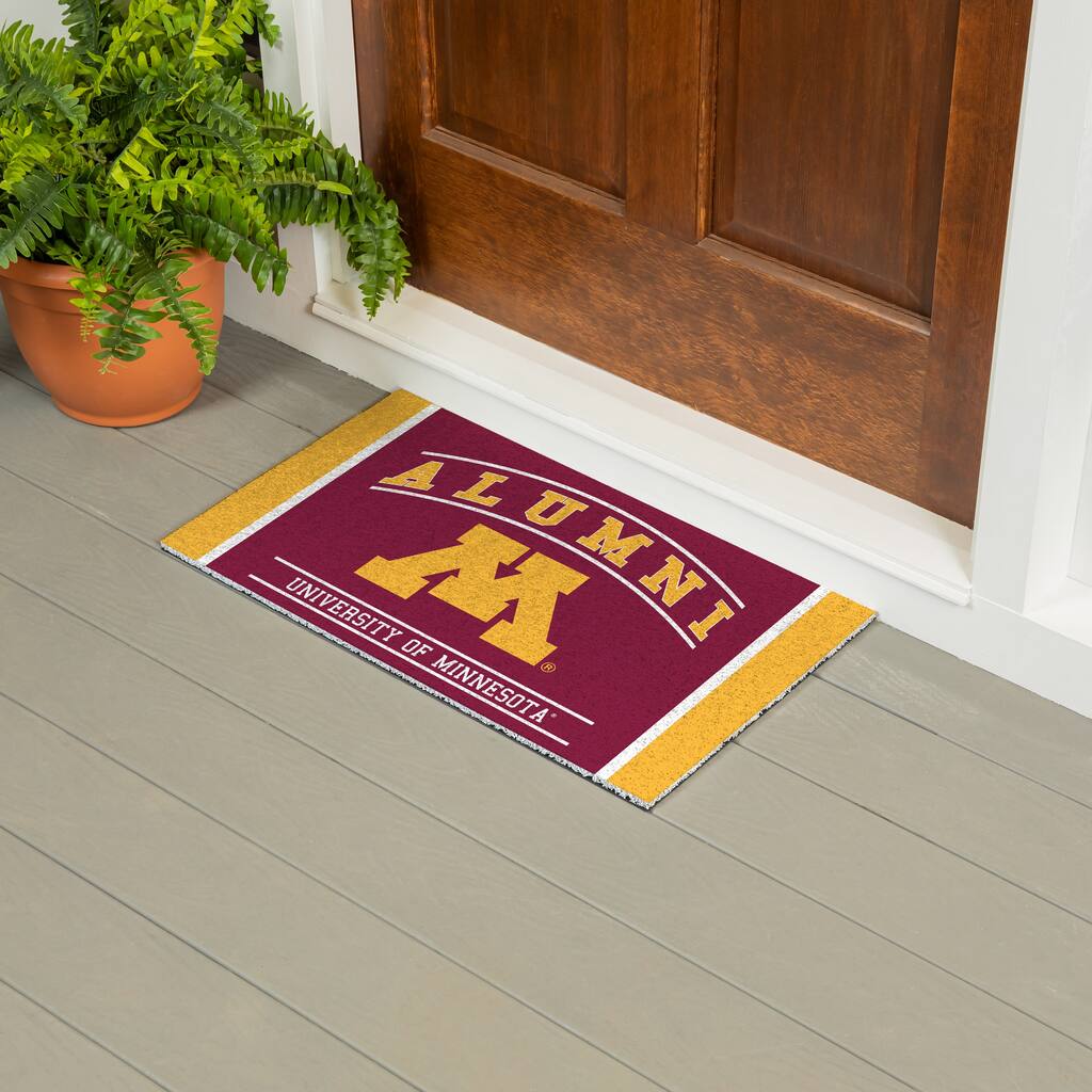28 in. x 16 in. University of Minnesota Alumni Full Color PVC Door Mat