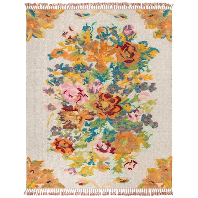 SAFAVIEH Hand-knotted Kenya Vasilia Southwestern Tribal Wool Rug