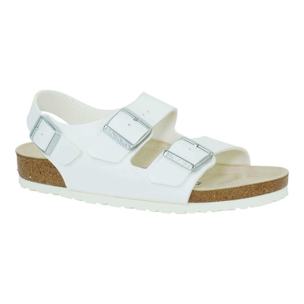 birkenstock milano sandals white