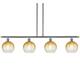 Option Brushed Satin Nickel / Amber