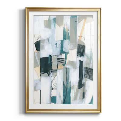 Sea Cavern Strata IV Premium Framed Print - Ready to Hang