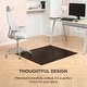 preview thumbnail 13 of 13, Jani Eco Bamboo Roll-up Rectangular Chair Mat - Durable,Eco-Friendly Chair Mat