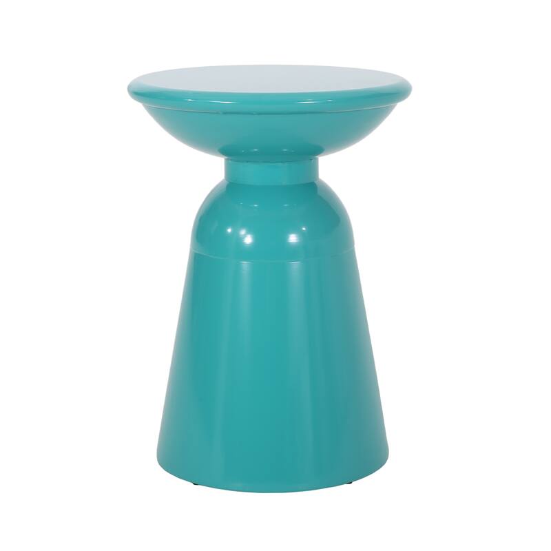 Outdoor Metal end table -Large