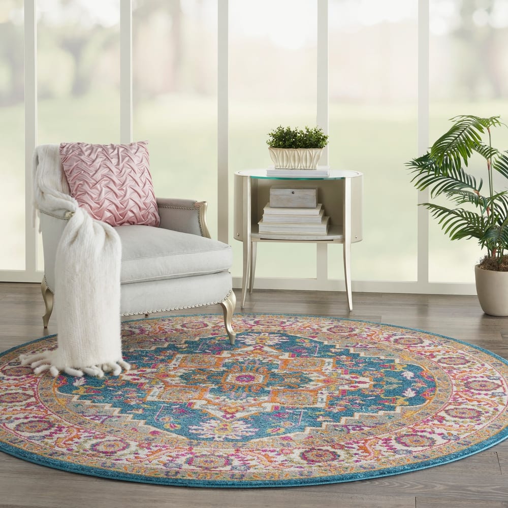 Nourison Cayuga Oushak Boho Medallion Area Rug