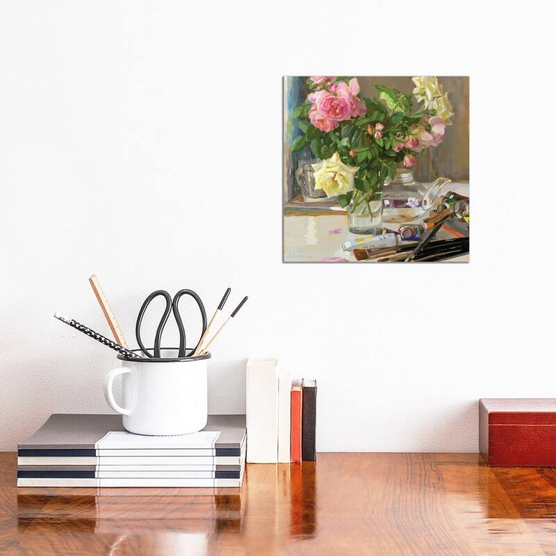 iCanvas "Artist's Table" by Svetlana Zyuzina Canvas Print - 12x12x0.75