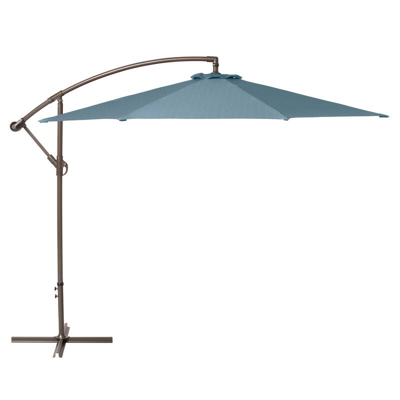Duck Covers Weekend 10 Feet Patio Cantilever Umbrella, Base Included