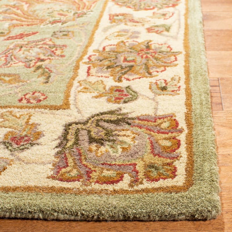 SAFAVIEH Handmade Heritage Kimono Traditional Oriental Wool Rug