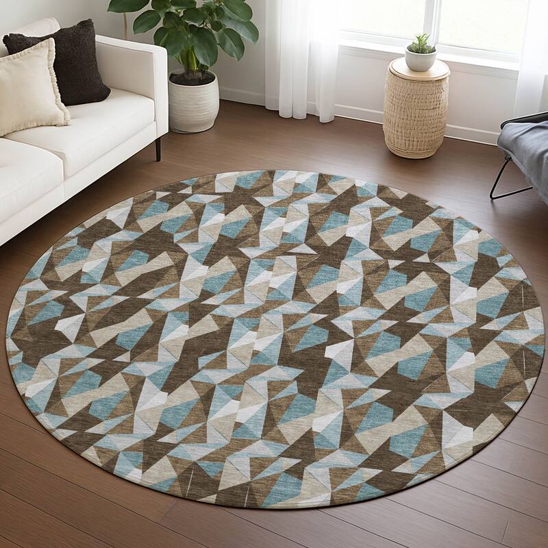 Machine Washable Indoor/ Outdoor Chic Hooper Chantille Rug