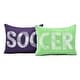 preview thumbnail 13 of 22, Lush Decor Girls Soccer Kick Quilt Set